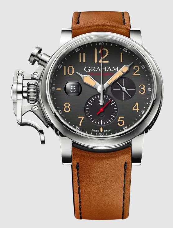 Replica Graham Watch 2CVDS.B36A CHRONOFIGHTER GRAND VINTAGE ARABIC NUMERALS BEIGE